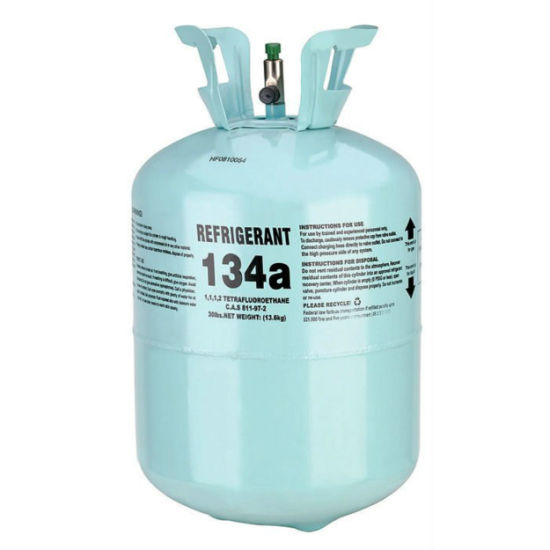 12kg Ce cylindre rechargeable gaz R134A, 99,9 % de gaz réfrigérant R134A
