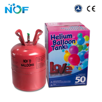 Cylindre jetable de 22,4 L d'hélium haute pureté pour ballons en latex
