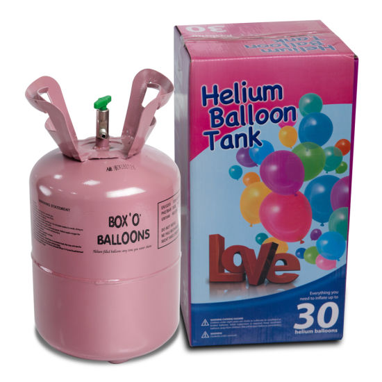 Cylindre d'hélium de 13,4 L pour 30 pièces de ballon à gaz en latex de 9 ''
