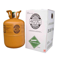 Prix ​​bas d'usine 11,3 kg Cylindre jetable Fréon R407c