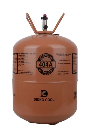 Cylindre jetable 10,9 kg de gaz réfrigérant R404A de grande pureté