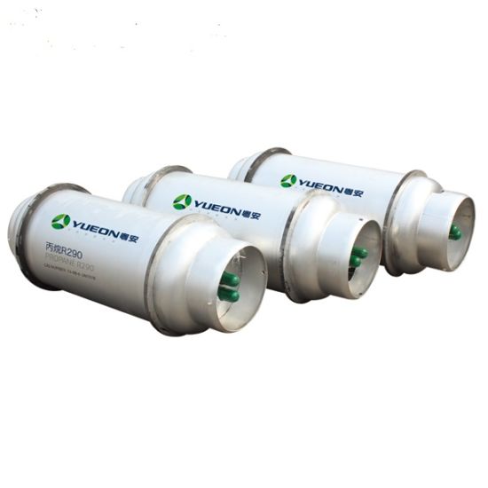 Cylindre rechargeable de réfrigération Réfrigérant R134A Freon Gas