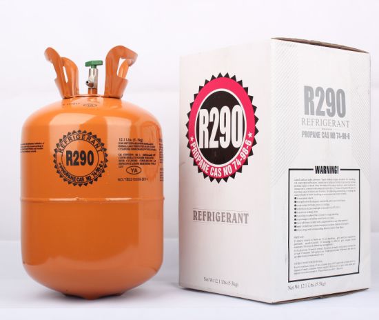 Gaz réfrigérant R290 de propane de cylindre jetable de vente directe d'usine