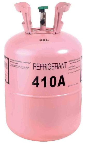 L'usine de gaz réfrigérant exporte du R410a dans une bouteille de 11,3 kg