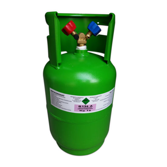 Cylindre jetable de 13,6 kg réfrigérant fréon gaz R 134 a