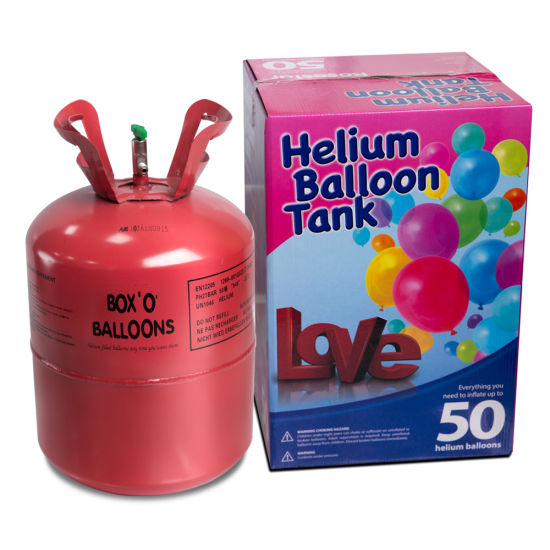 Ballon d'hélium de haute pureté dans un cylindre d'hélium jetable de 22,4 L