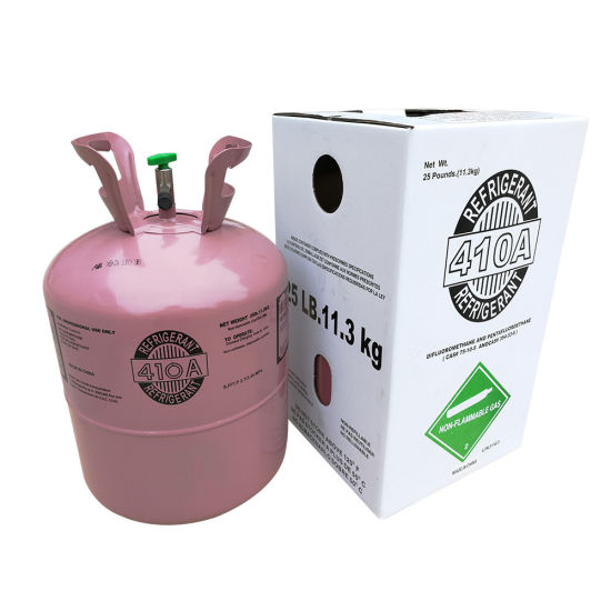 Gaz de réfrigération R32 et R125 Mélange de réfrigérant Hfc Fréon R410A