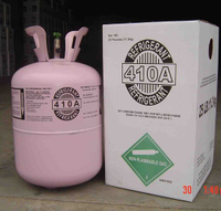 Gaz réfrigérant mixte Hfc fréon R410 dans un cylindre de 11,3 kg