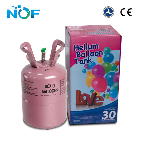 Réservoir de gaz d'hélium ballon certifié CE DOT kg (7L, 13,4L, 22,4L)