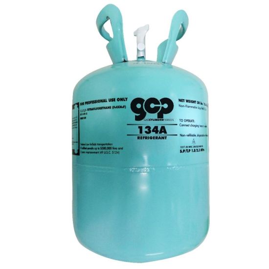 99,9 % de pureté 13,6 kg/30 lb de gaz en bouteille jetable R134A