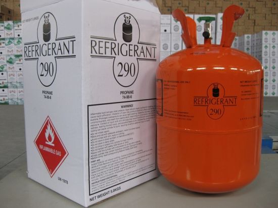 Haute pureté 5.5kg/13.4L Cylindre R290 Réfrigérant au gaz propane