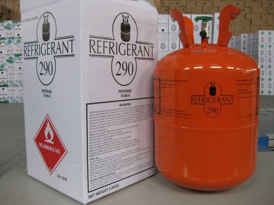 Vente d'usine de réservoir de tonne Prix du gaz réfrigérant propane R290