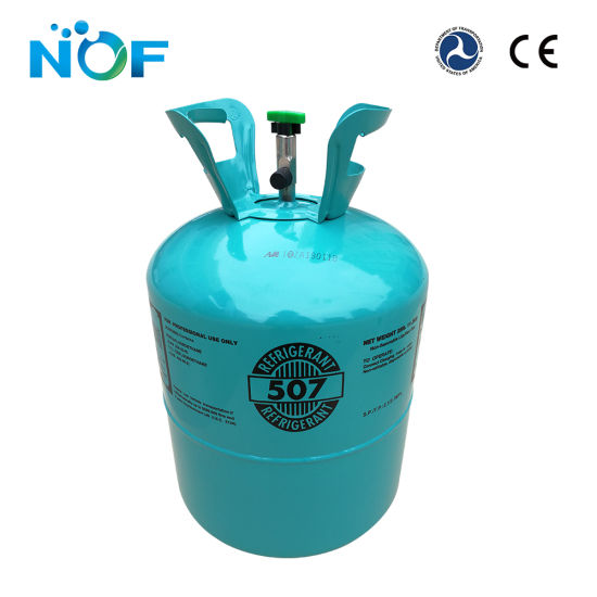 Fréon de gaz réfrigérant R507 mélangé dans un cylindre jetable de 11,3 kg