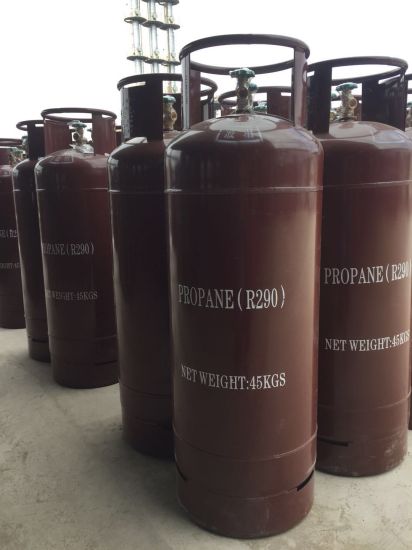 Gaz propane haute pureté R290, bouteille de réfrigérant R290 de 5,5 kg