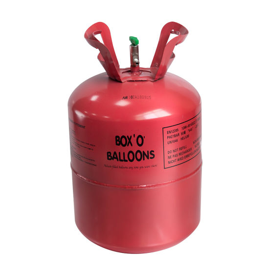 Certification CE de production en usine 13.4L 18bar cylindre de gaz d'hélium pour ballons